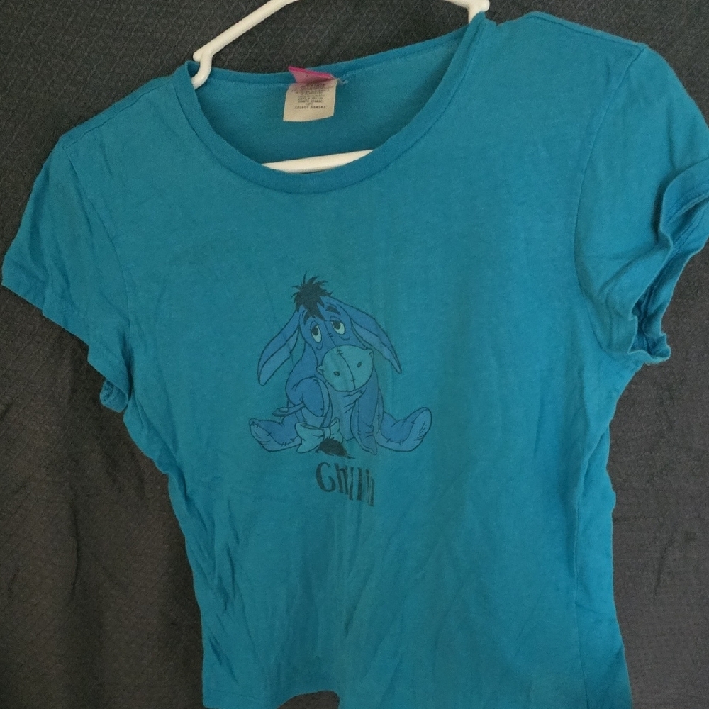 Kids Blue Eeyore Graphic T-Shirt